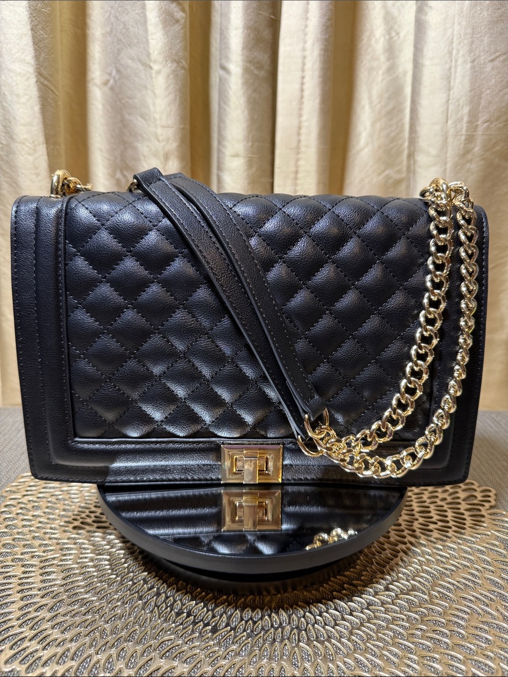 I.N.C. International Concepts Ajae Quilted Shoulder/Crossbody Bag